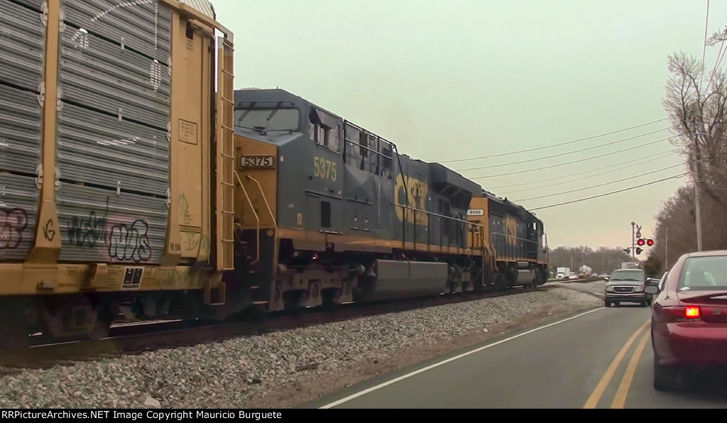 CSX ES40DC & SD40-3 Locomotives